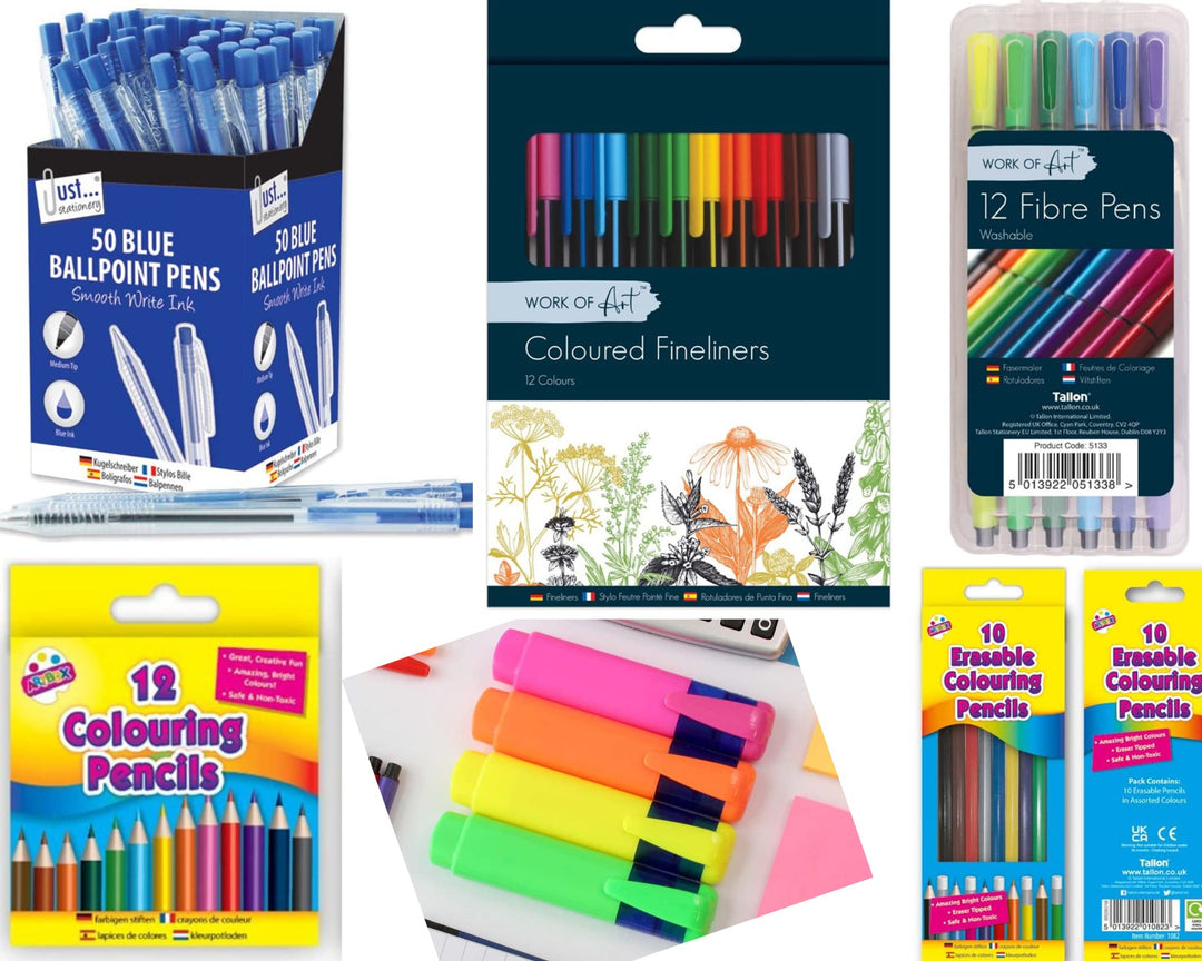 Complete 100-Piece Writing & Art Set