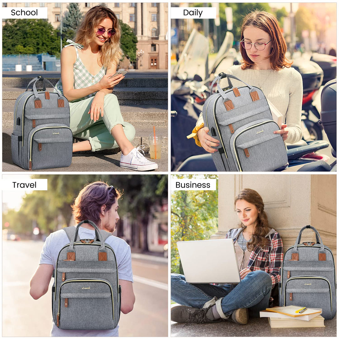 15.6" Anti-Theft Women's Laptop Backpack