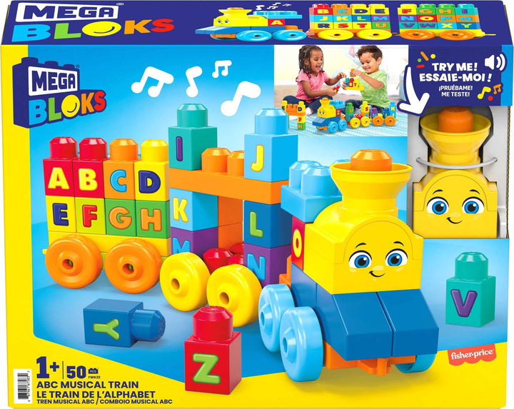 MEGA BLOKS Fisher-Price ABC Blocks Building Toy