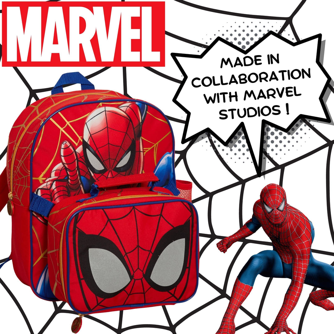 Spiderman Backpack & Lunch Bag Set