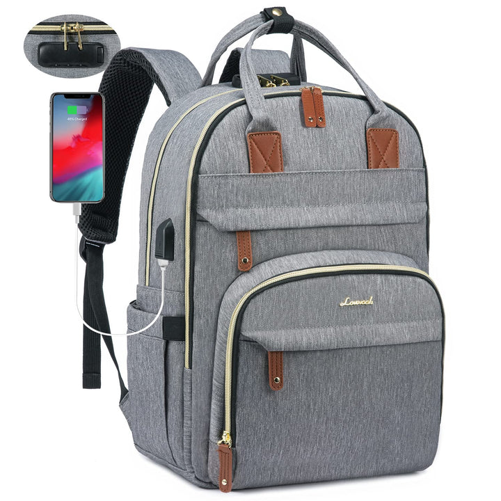 15.6" Anti-Theft Women's Laptop Backpack