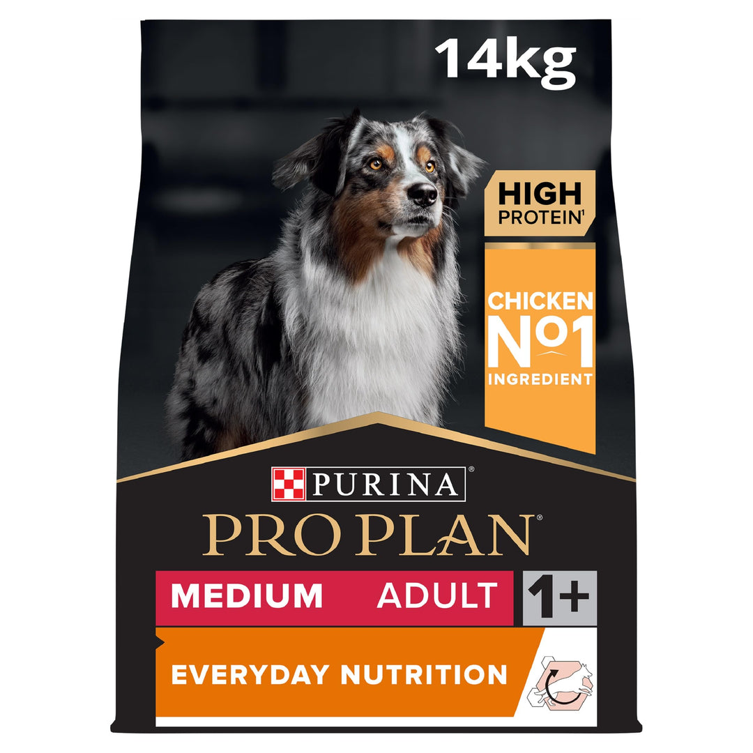 PRO PLAN® Medium Adult Everyday Nutrition Dry Dog Food with Chicken 14kg