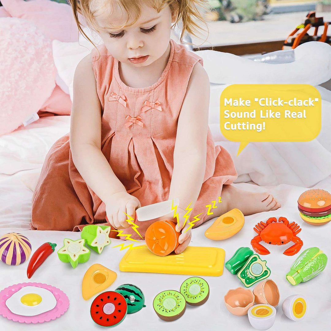 70PCS Kids Pretend Food Set