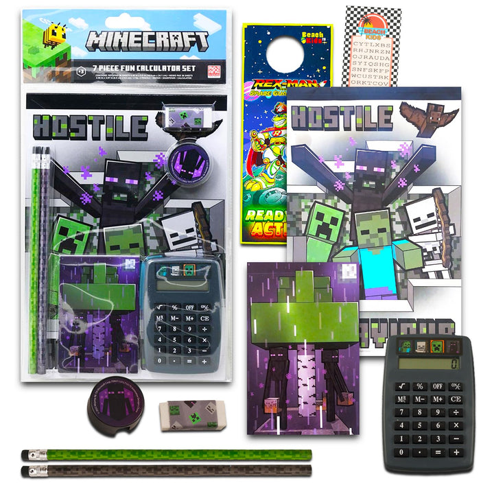 Minecraft School Supplies Pack