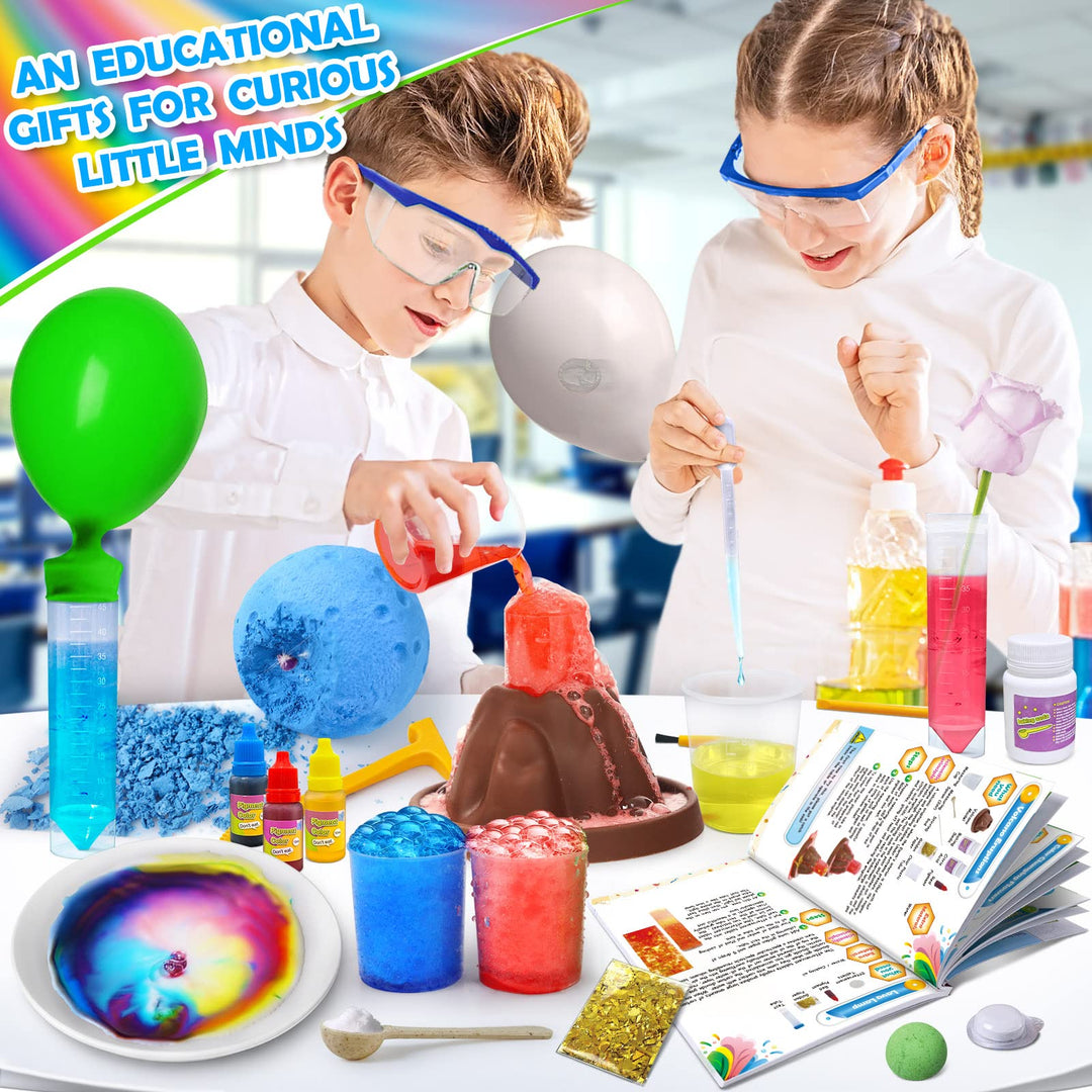 STEM Science Lab Kit: 50+ Experiments for Kids