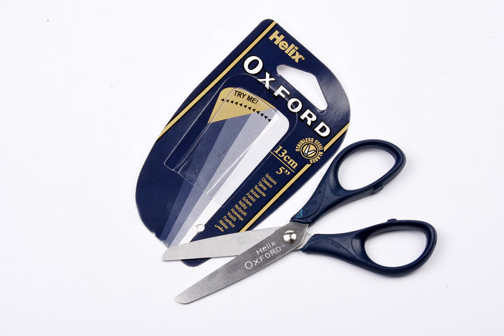 Helix Oxford Scissors 13cm, Blue