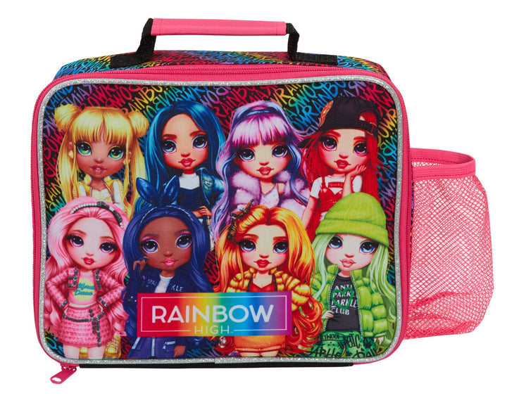 Rainbow High Insulated Lunch Bag with Bottle Holder