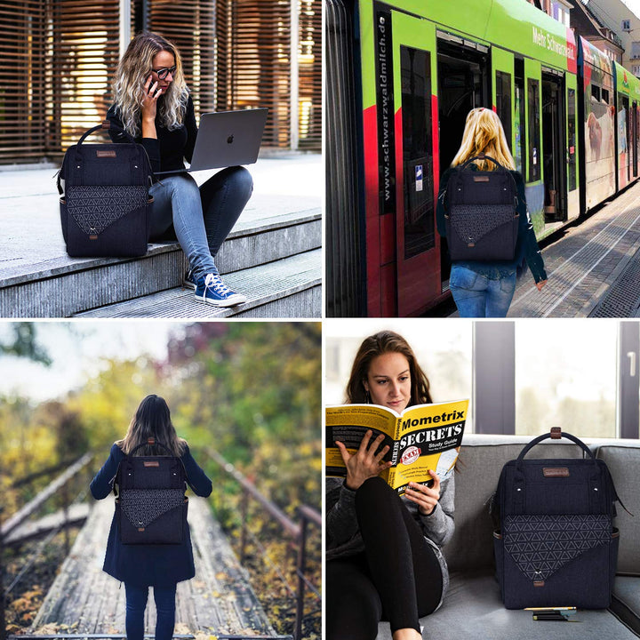 15.6" Water-Repellent Laptop Backpack