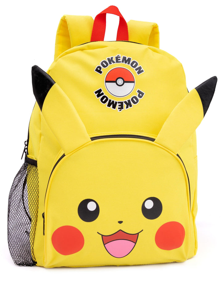 Pikachu 3D Ears Kids Backpack Set