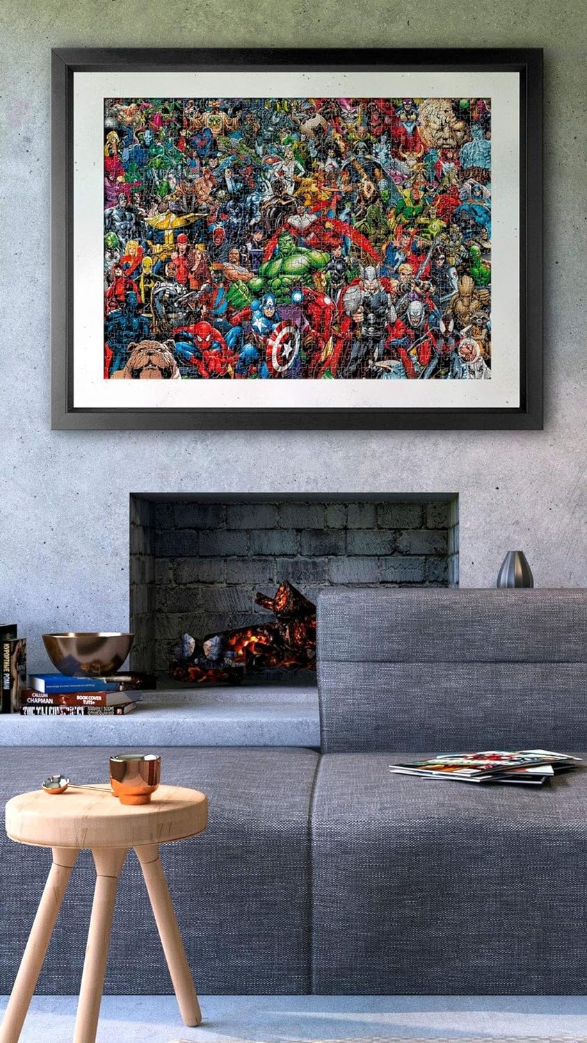 Marvel Impossible Puzzle - 1000 Pieces by Clementoni