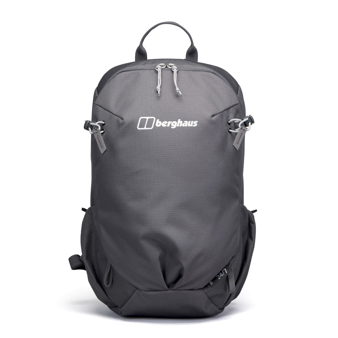 15L Backpack | Unisex Design, Grey & Black