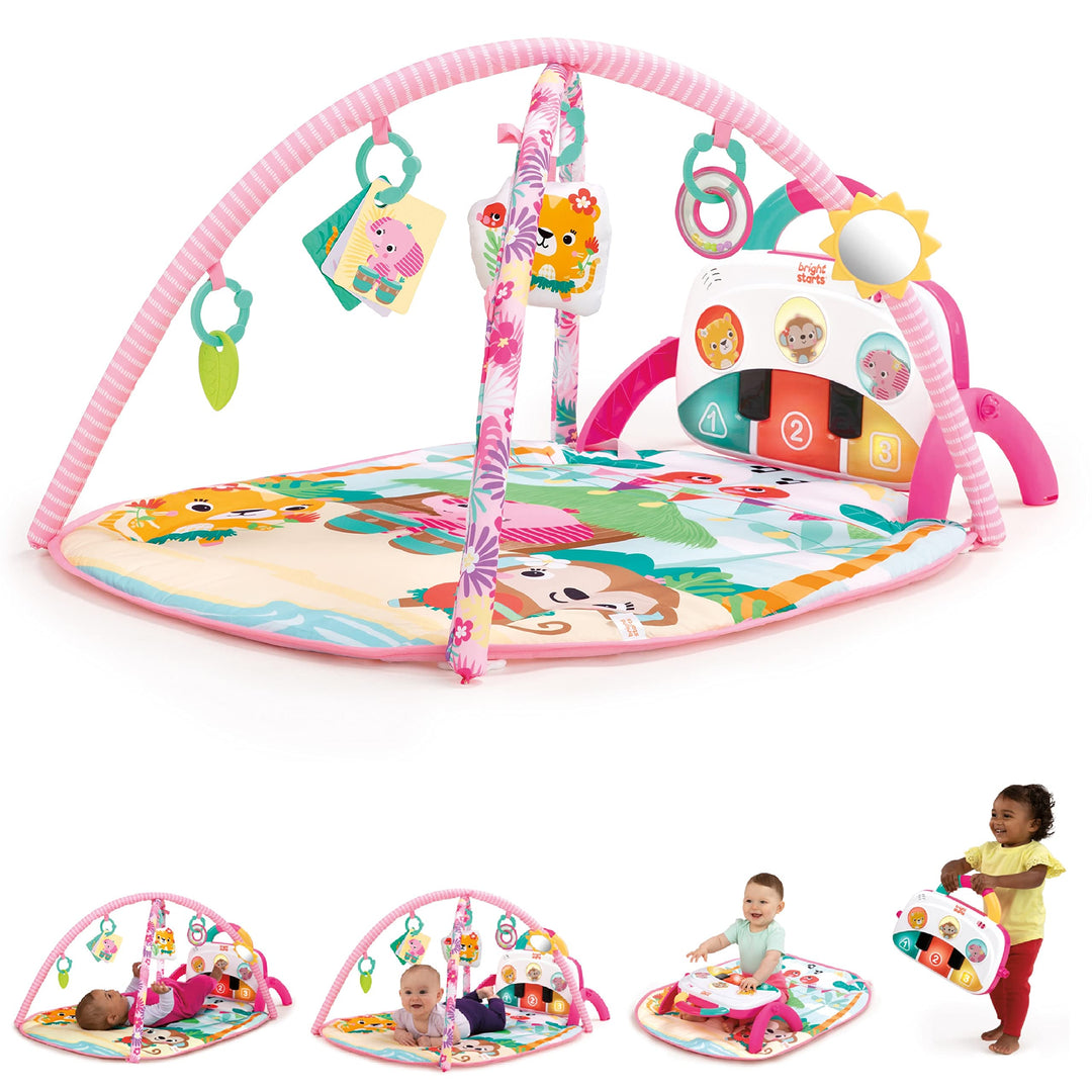 4-in-1 Piano Tummy Time Play Mat