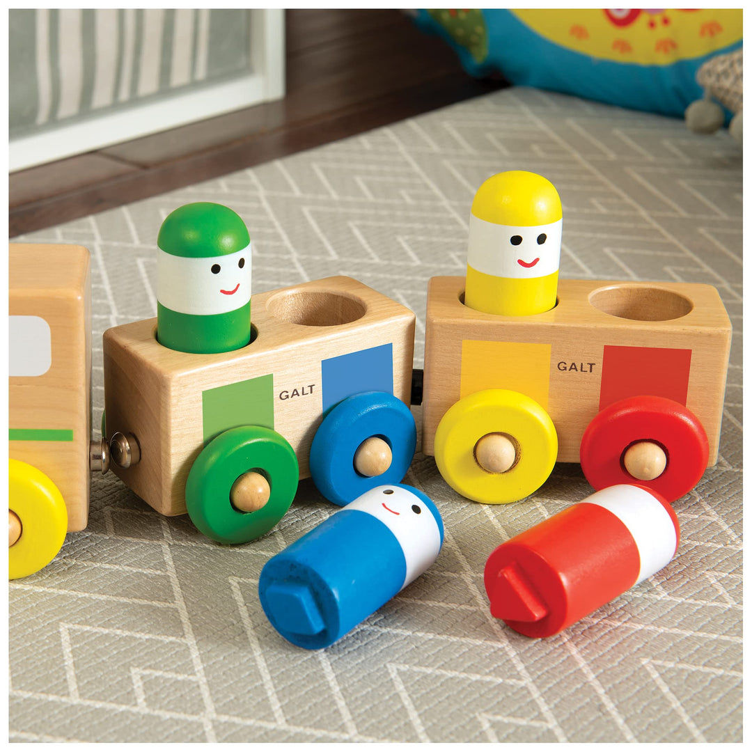 Galt Toys Wooden Shape Sorter Train, Ages 1+