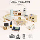 Le Toy Van Complete Dolls House Furniture Set, 35 pieces, photo 5 of 9