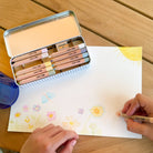 Buy Pastel Mix Watercolour Pencils Set | Art and Craft Box for kids by Learning Bugs UK