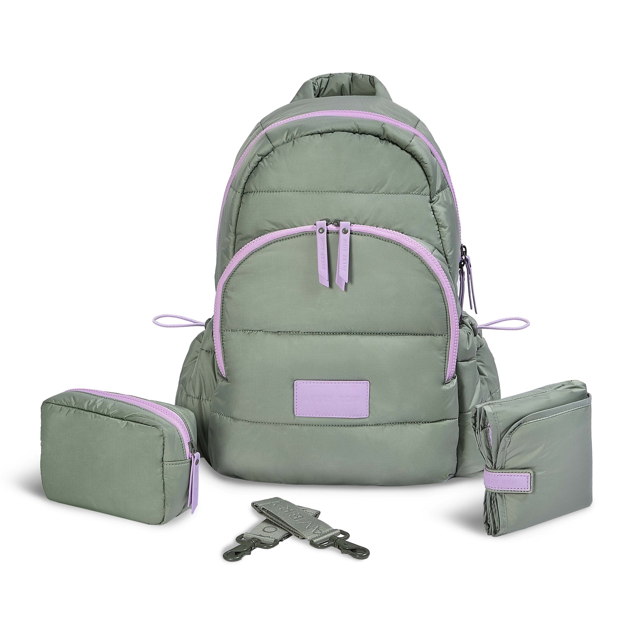 Buy Baby Changing Backpack - Olive | Changing Bags & Travel Changing Mats for kids by Learning Bugs UK