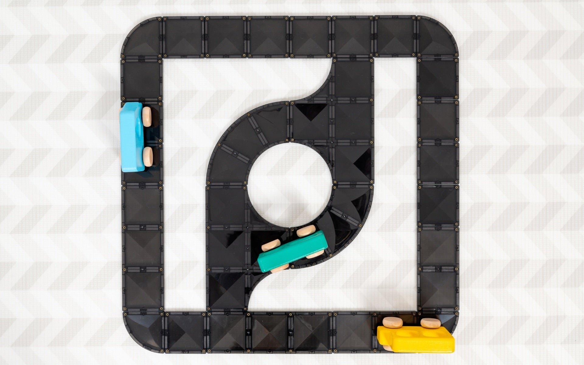 NEW IN: CONNETIX - Creative Roads Pack 48 pc by Connetix - Learning Bugs UK