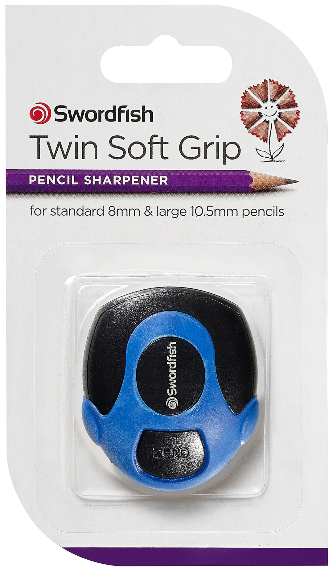 Twin Soft Grip Pencil Sharpener