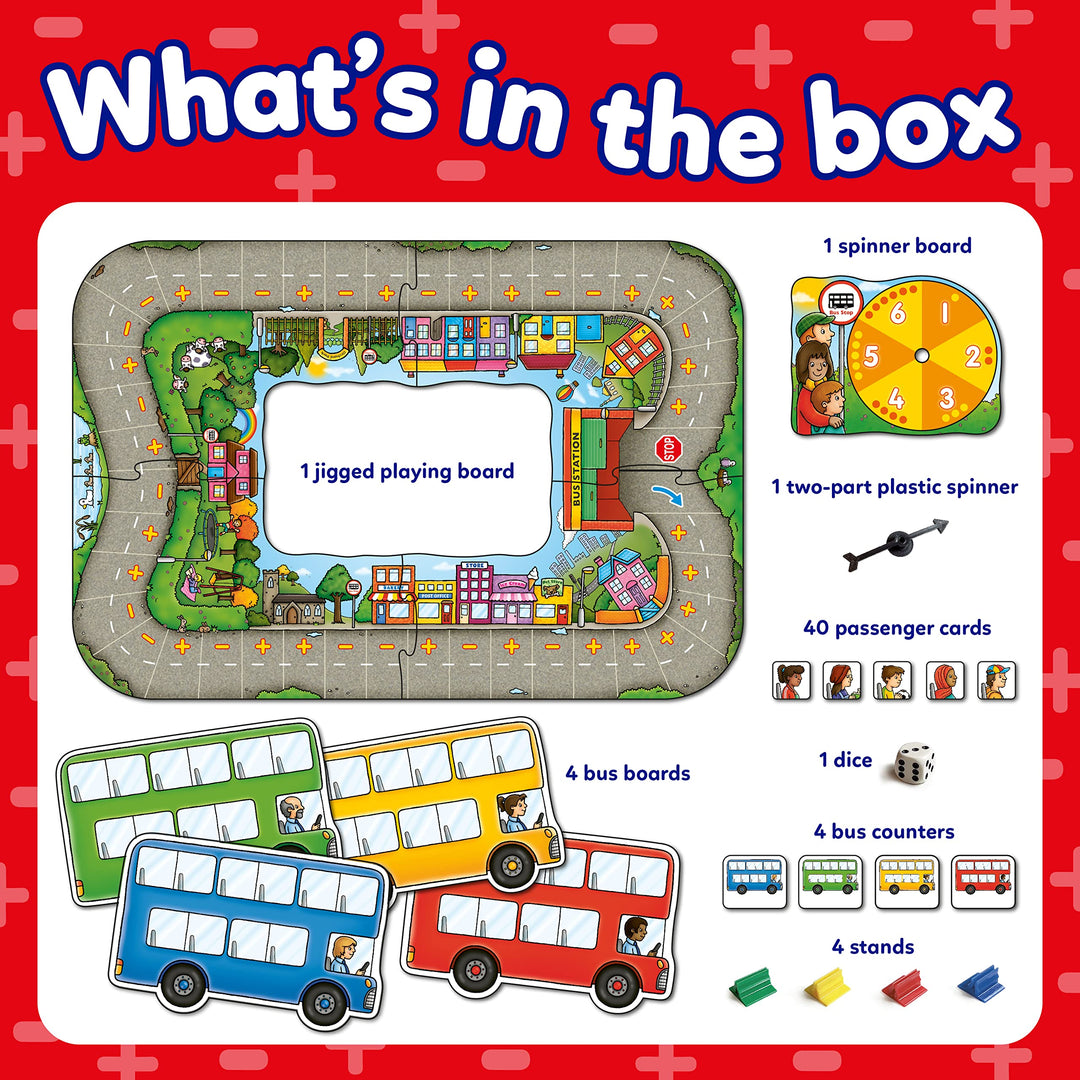 Bus Stop Math Game: Fun Addition & Subtraction for Kids 4-8