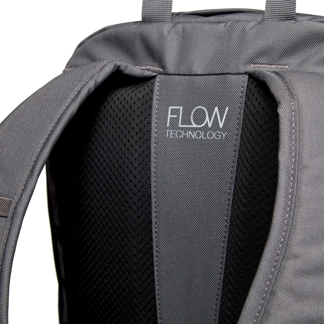 15L Backpack | Unisex Design, Grey & Black