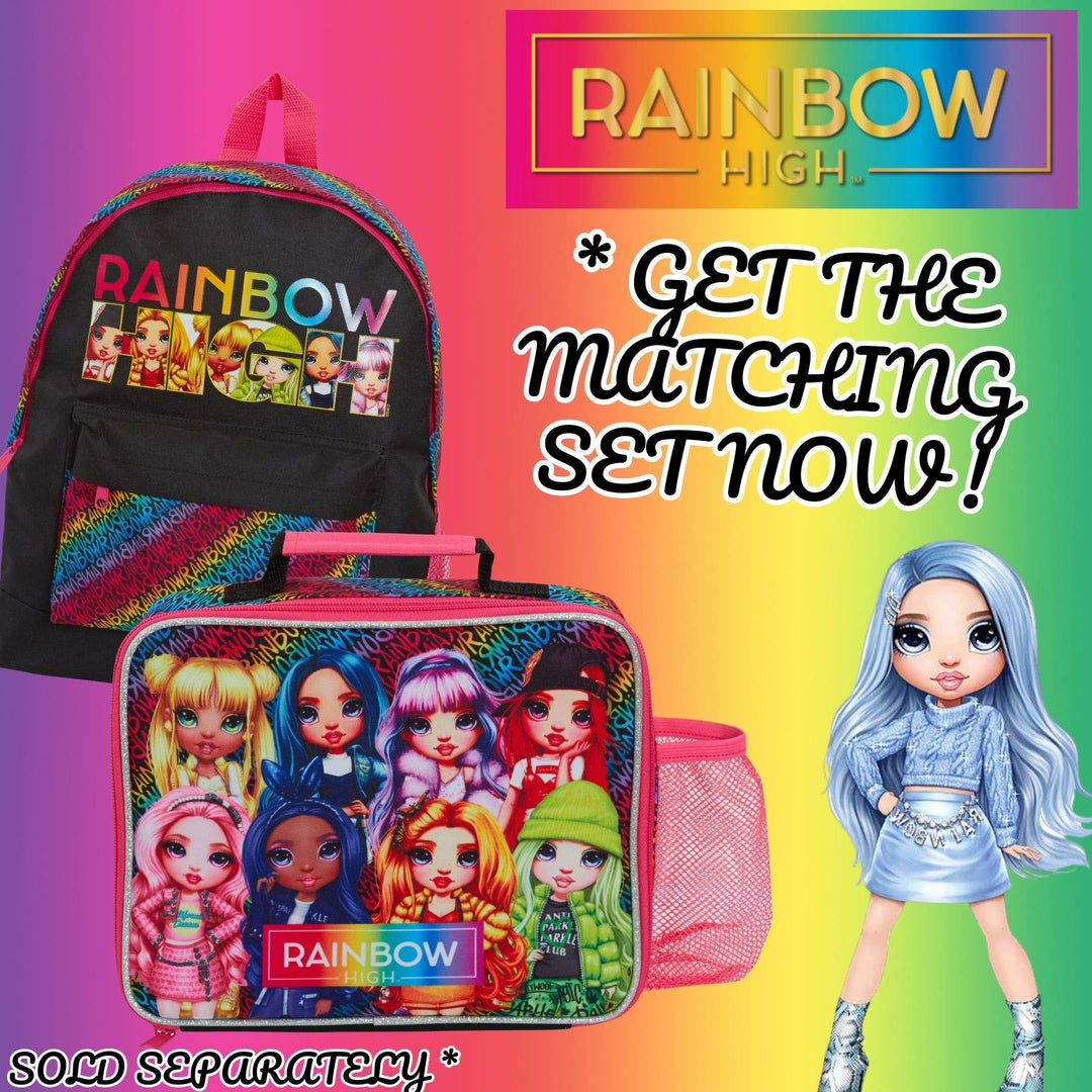 Rainbow High Insulated Lunch Bag with Bottle Holder