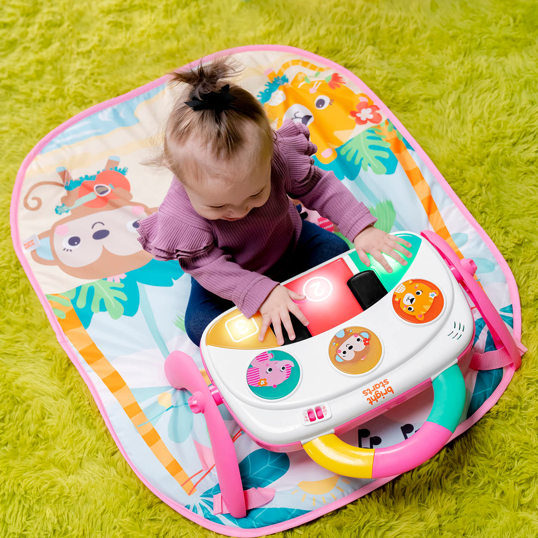 4-in-1 Piano Tummy Time Play Mat