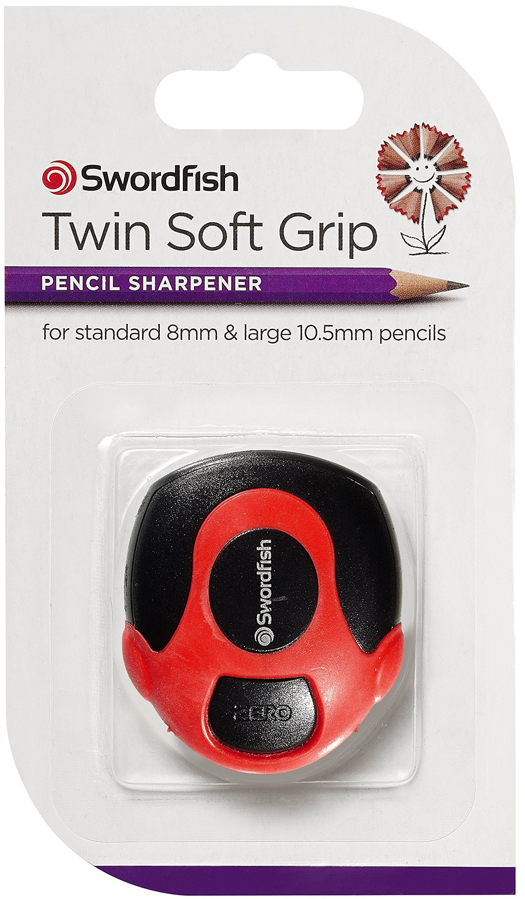 Twin Soft Grip Pencil Sharpener