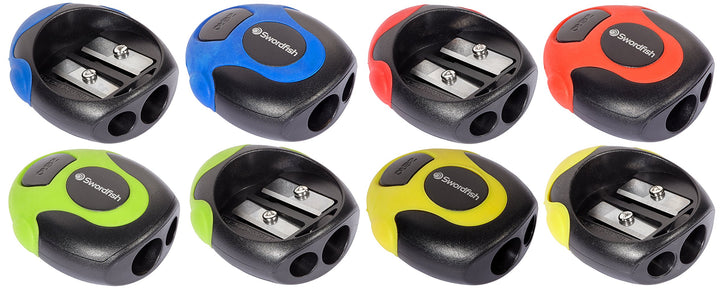 Twin Soft Grip Pencil Sharpener