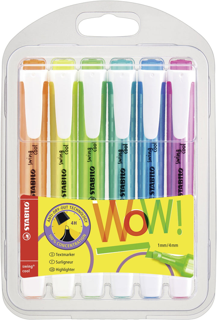 STABILO Swing Cool Highlighter Set