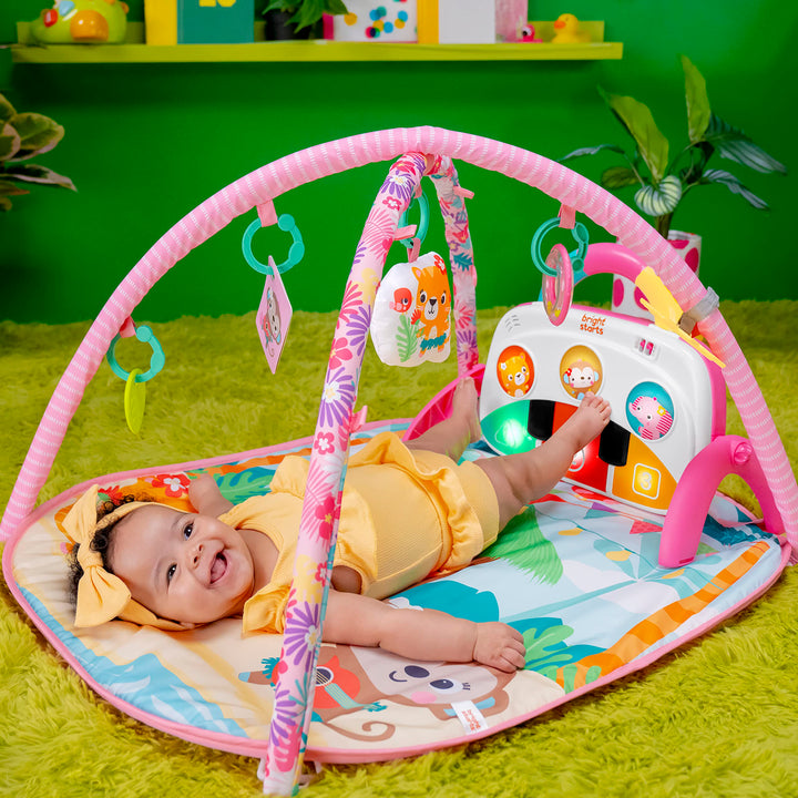 4-in-1 Piano Tummy Time Play Mat