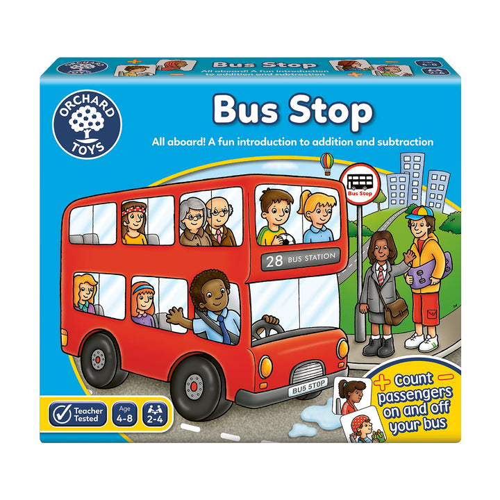 Bus Stop Math Game: Fun Addition & Subtraction for Kids 4-8