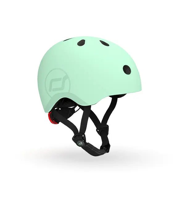 Scoot and Ride Kids Helmet with LED Safety Light - 5 colours – HELMET for children, available at Learning Bugs UK