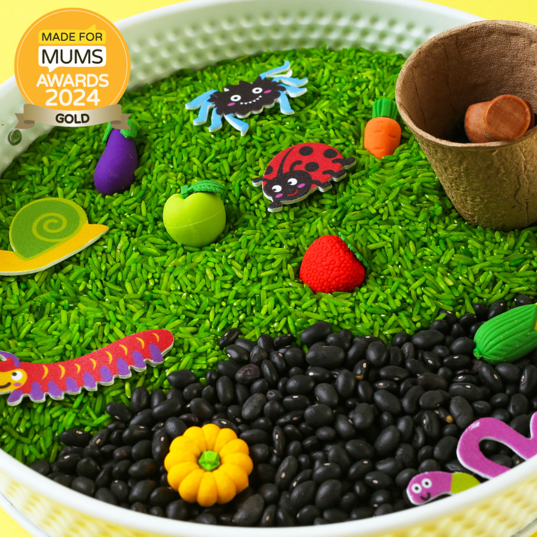 Garden Sensory Kit – Mini Gardening Play Tray for Kids