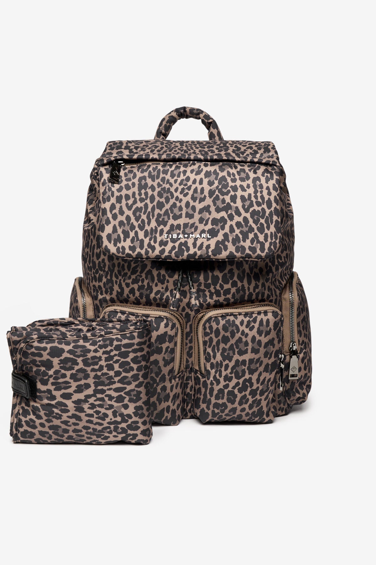 Buy Alto Changing Backpack Brown Tonal Leopard | Changing Backpack for kids by Learning Bugs UK