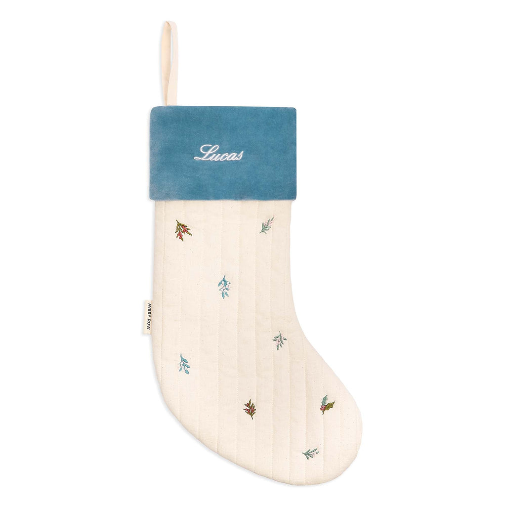 Christmas Stocking - Winter Sprigs