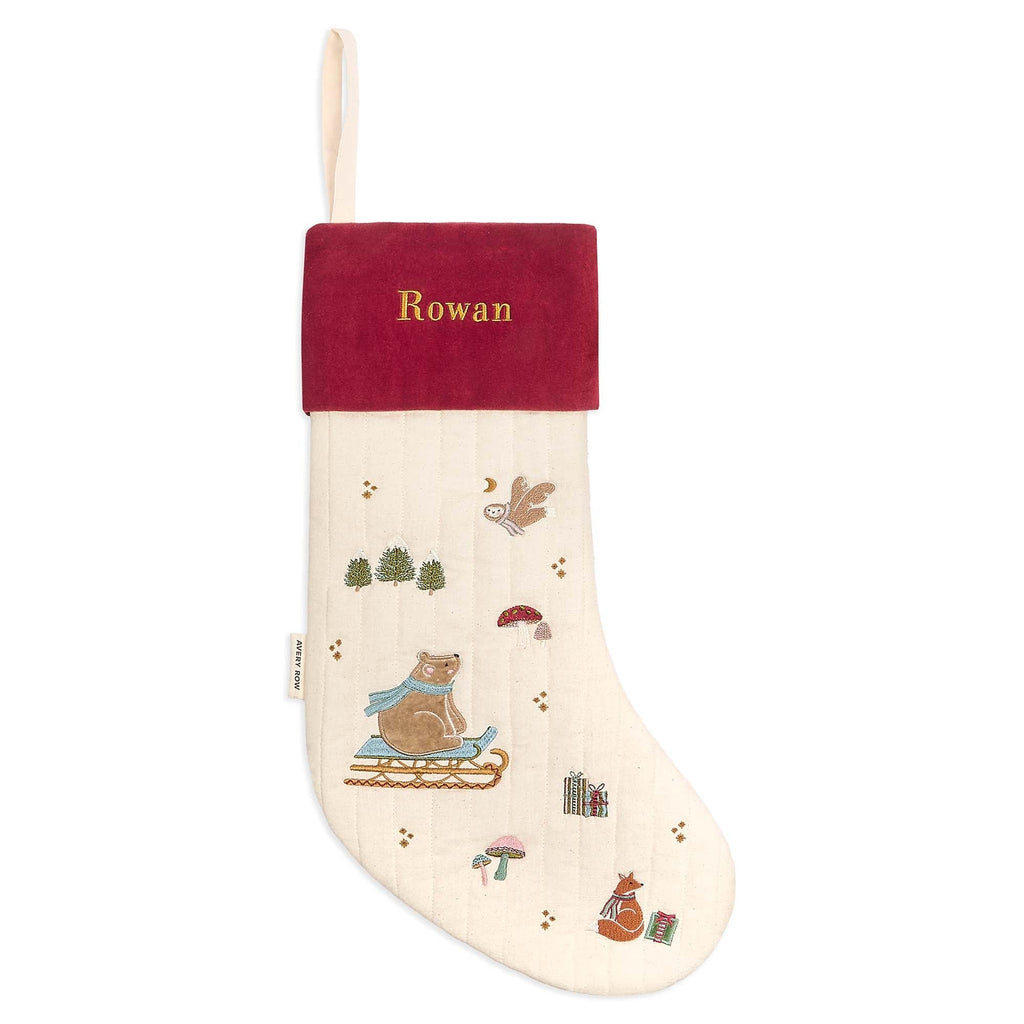 Christmas Stocking - Bear Cub