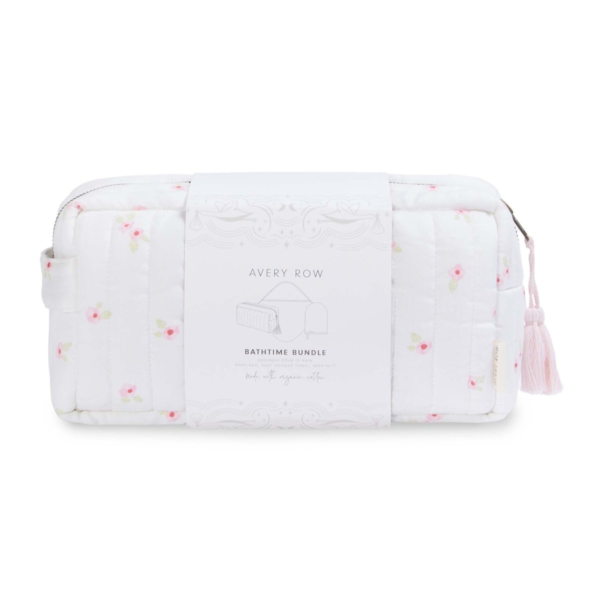 Bathtime Bundle New Baby Gift Set - Wildflower Garden – for children, available at Learning Bugs UK