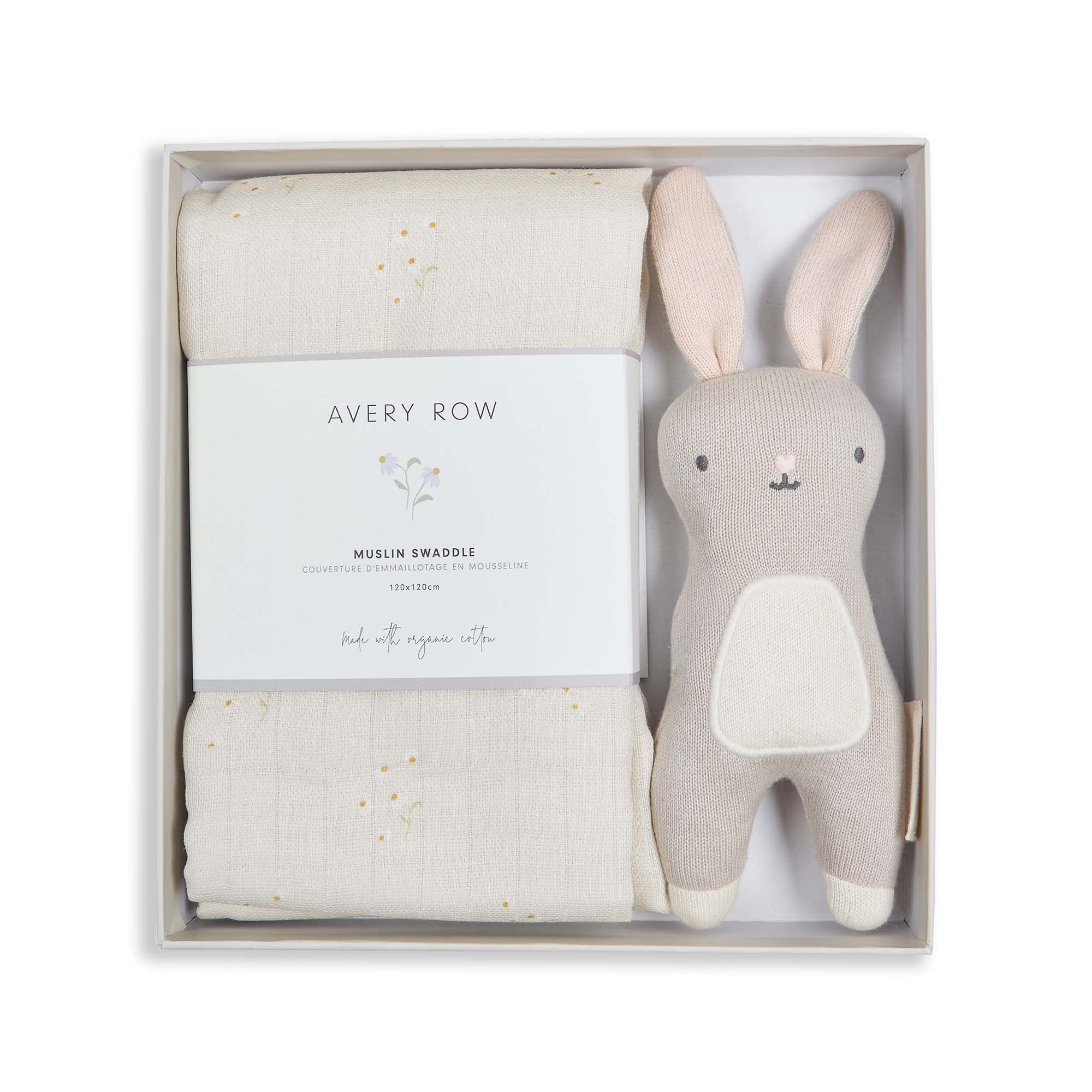 Swaddle & Cuddle New Baby Gift Set - Chamomile