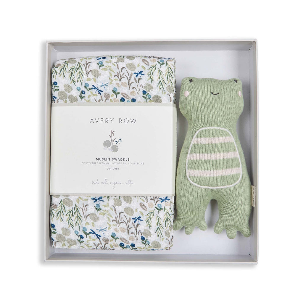 Swaddle & Cuddle New Baby Gift Set - Riverbank