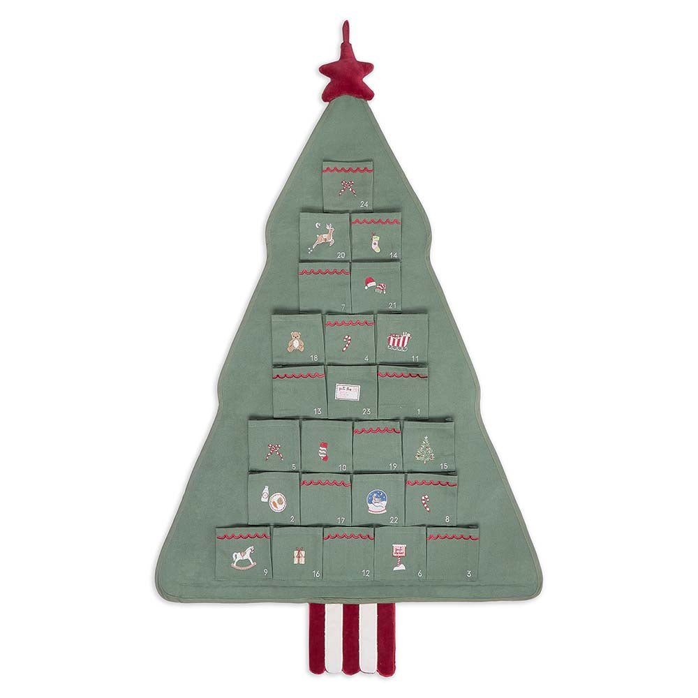 Buy Fabric Advent Calendar - Christmas Tree | Christmas for kids by Learning Bugs UK