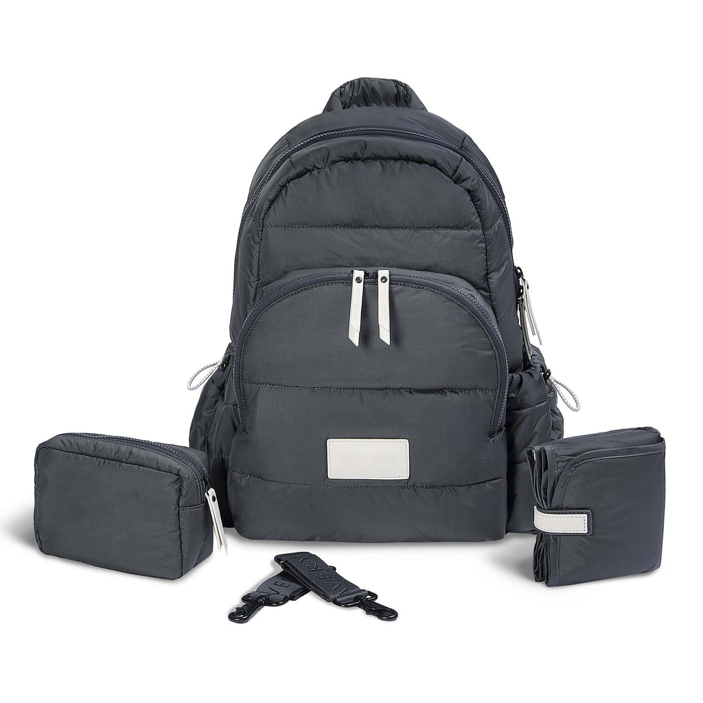 Baby Changing Backpack - Soft Black