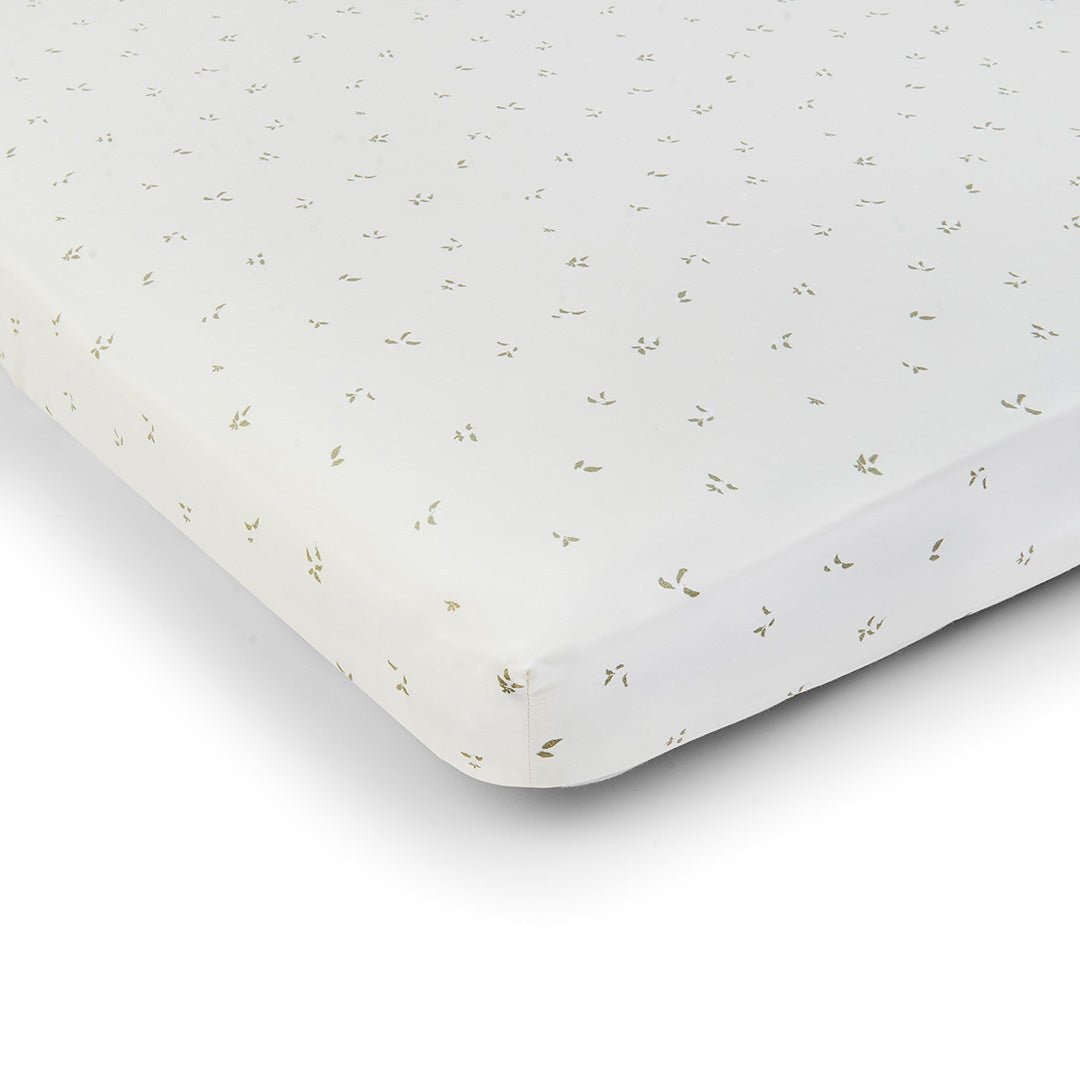 Buy Organic Cotbed Fitted Sheet - Nettle Scatter | Bedding for kids by Learning Bugs UK