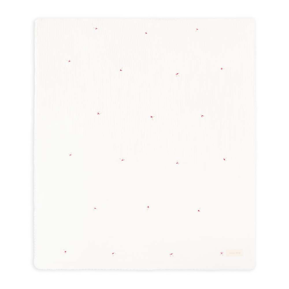 Buy Embroidered Muslin Blanket - Anemone | Blankets for kids by Learning Bugs UK
