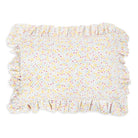 Buy Rectangle Linen Frill Cushion - Wildflower Garden | for kids by Learning Bugs UK