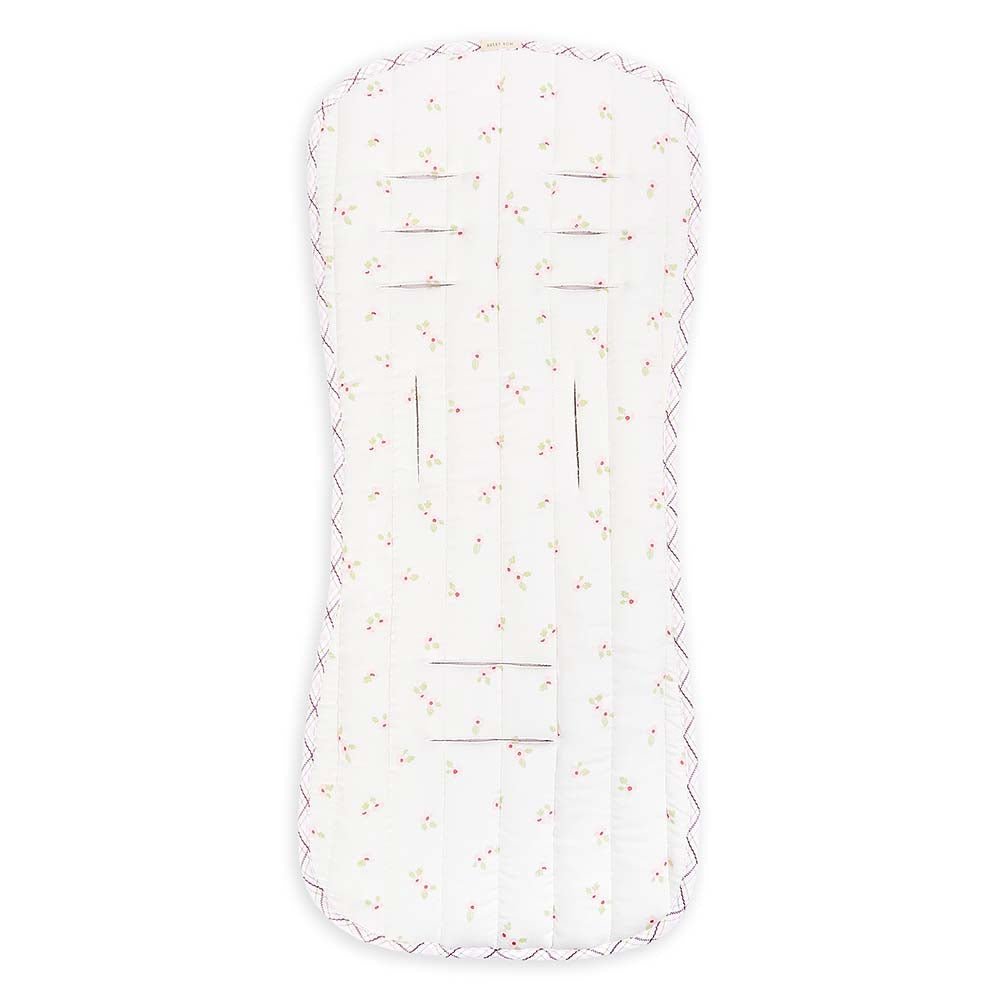 Pram Liner - Anemone / Pink Check – Baby Changing for children, available at Learning Bugs UK
