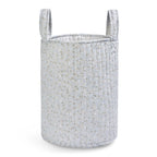 Buy Large Quilted Storage Basket - Nature Trail / Stripe | Storage for kids by Learning Bugs UK