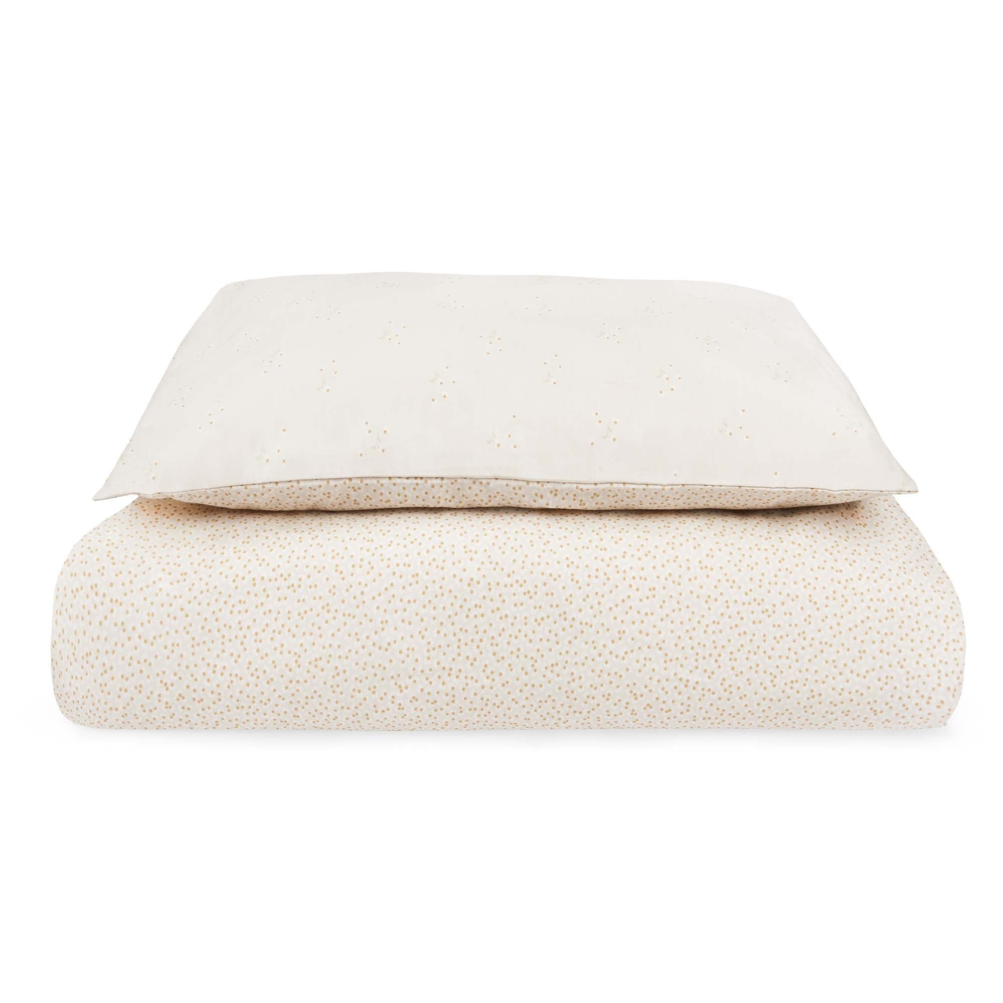 Buy Organic Cotton Cotbed Bedding Set - Wild Chamomile | Bedding for kids by Learning Bugs UK