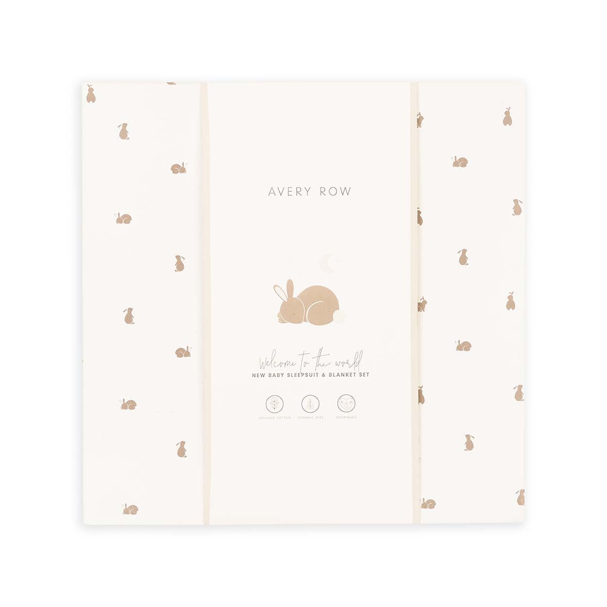 Buy New Baby Sleepsuit and Blanket Gift Set - Bunny | Gifting for kids by Learning Bugs UK