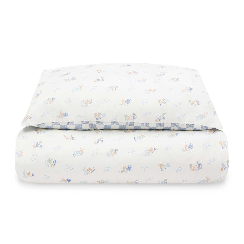 Organic Cotton Single Bedding Set - Coastline