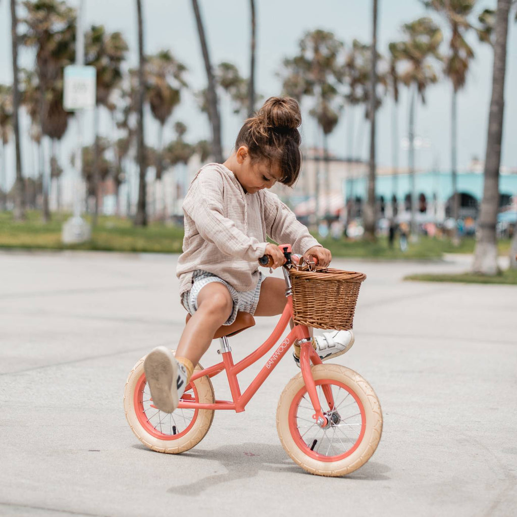 Banwood Balance Bike – Kids First Bike 12” (Coral)